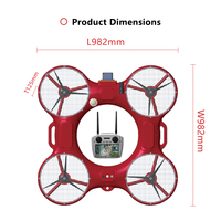 Control remoto inteligente controlado-Drone Control Lifebuoy, para buceo y Rescate Rápido