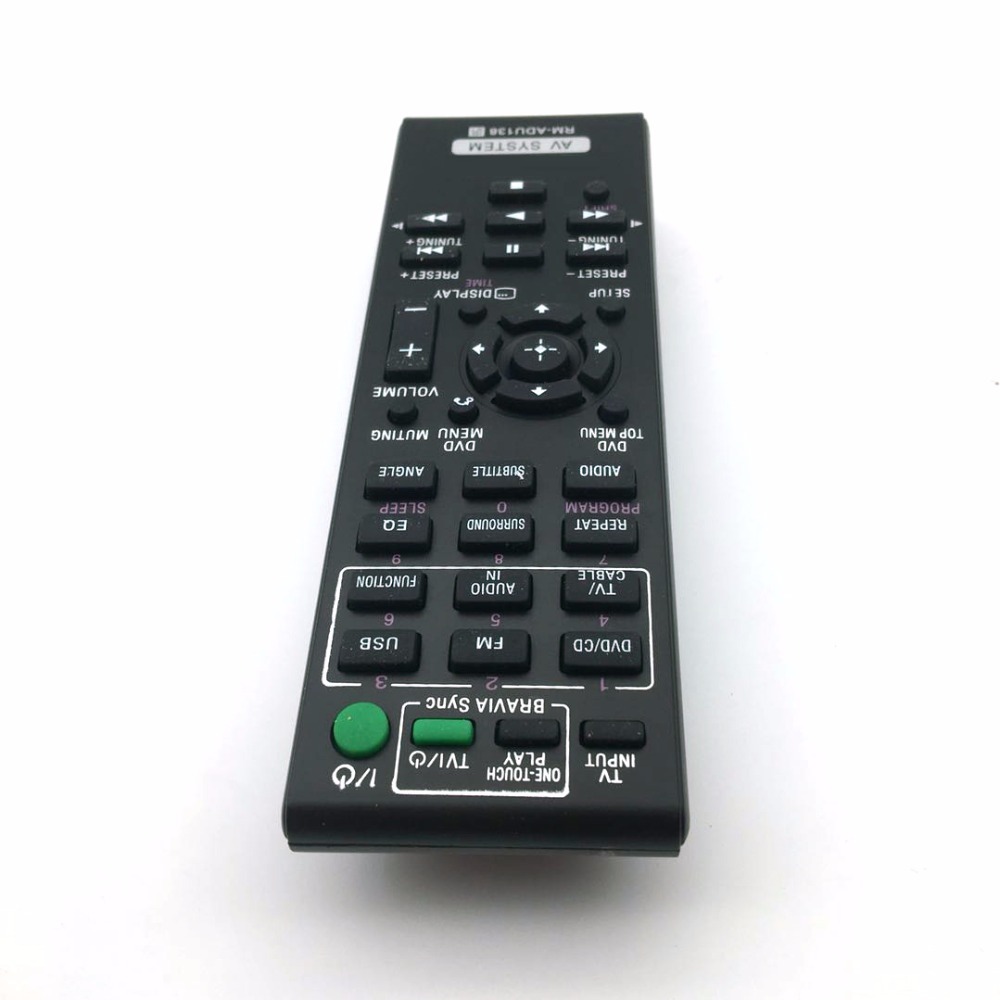 Télécommande Officielle Sony RM-S109 – Occasion, Sans Fil, Pour Système Audio