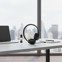 Casque de bureau OEM 2.4G/BT pour PC, bel aspect