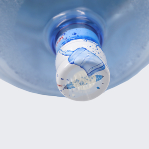 Thiết kế miễn phí tùy chỉnh 5 gallon/20L nước nắp chai PVC thu nhỏ tay áo nhãn không thấm nước nhiệt thu nhỏ con dấu nắp chai thu nhỏ bọc - Product Image 5