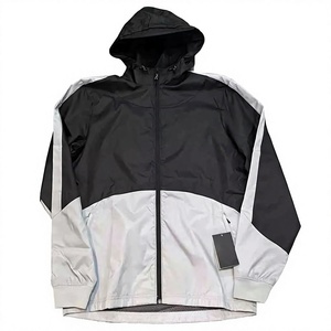 Chaqueta Cortavientos con Capucha y Cuello Alto Personalizada de Alta Calidad, Chaquetas de Moda de Invierno para Hombre, Servicio OEM, Transpirable y de Secado Rápido - Product Image 1