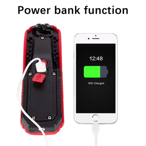 Nouvelle lanterne portable rechargeable par USB, LED magnétique COB, étanche IP54, suspendue, lampe de réparation automobile en extérieur, lampe de travail puissante - Product Image 2