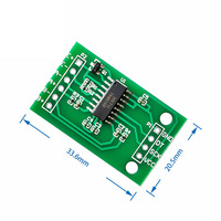 Módulo amplificador de celda de carga HX711 Convertidor AD