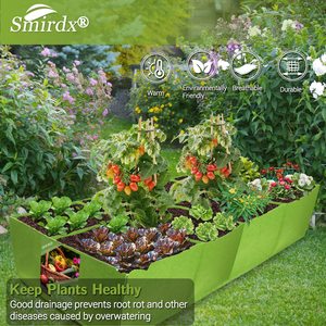 Giardinaggio Non tessuto Grow Bed vasi in tessuto tessuto Living Soil rialzato orto letto da giardino - Product Image 5
