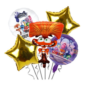 ลูกโป่งตกแต่งงานปาร์ตี้วันเกิดออกด้านใน, ชุดการจัดวางฉากผนังพื้นหลังรูปการ์ตูนแสนสนุกสำหรับเด็ก - Product Image 5