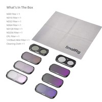 Kit de filtres tout-en-un Ultra SmallRig 6687 pour Insta360 Luna : ND8, ND16, ND32, ND64, ND128, ND256, CPL 1/4, Diffusion Noire