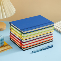 Cuaderno diario de cuero PU de oficina tamaño A4 A5 logotipo personalizado elegante precio barato venta directa de fábrica