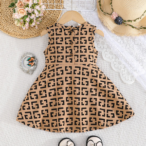 Vestidos Elegantes de Verano sin Mangas para Niñas Recién Nacidas, Cómodos, Transpirables, con Bonitos Lazos, Ropa Infantil - Product Image 2