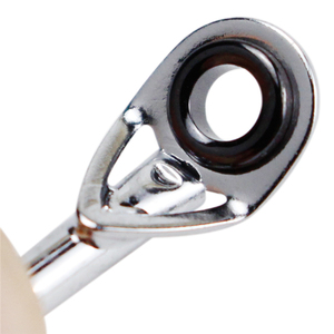 Boucles de fil en céramique, 1 pièce, guides de pointe en acier inoxydable, <span class=keywords><strong>canne</strong></span> à pêche, anneaux de guidage bricolage - Product Image 2