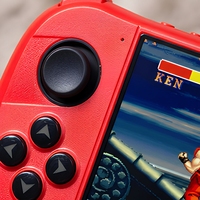 Console de jeu portable X53 5,1 pouces IPS, double joystick, appareil de jeu rétro, écran portable Linux, batterie 2500 mAh, filaire