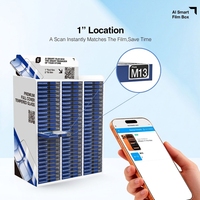 Protector de Pantalla Inteligente con IA y Kit de Posicionamiento QR con un Toque para iPhone 17 16 15 14 13