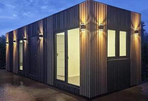 Prefabriquee Casas Prefabricadas Modernas Cabin Kit a Frame Triangle <b>House</b> Prefabricated Modular Mobile Tiny Home - Product Image 5