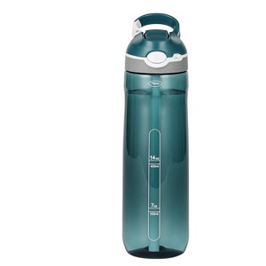 Botella de Agua de Tritán de 750 ml, Libre de BPA, a Prueba de Fugas, con Pajita y Tapa, para Estudiantes y Deportes al Aire Libre - Product Image 6