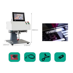 Machine de marquage électrique compacte, design léger et portable pour les travaux de marquage sur site et les besoins de traitement mobile - Product Image 2