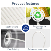 Filamento de Impresora 3D Antinsky PLA CF de Fibra de Carbono Resistente, Alta Tenacidad, Alta Resistencia, Plástico Reforzado 100% Virgen, 1.75mm