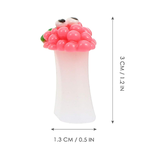 Nouveauté Séparateurs d'orteils en silicone Séparateur d'orteils pour fruits Séparateurs d'orteils pour ongles Pédicures Nail Art - Product Image 3