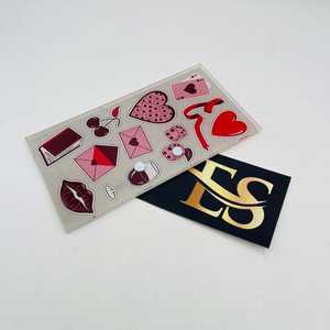 Servicio OEM de Impresión de Logotipos Personalizados, Iconos de Amor con Calor, Azulejos de Pestañas Personalizables, Especial de San Valentín - Product Image 5