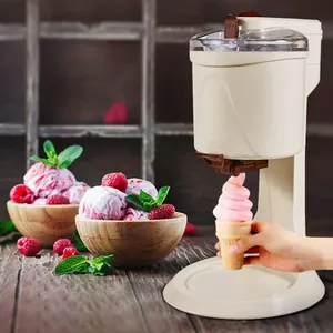 Trendy & Creatieve 800Ml Thuisgebruik Softijs Machine Gemakkelijk Mee Te Nemen Voor Yoghurt Fruit Maïsrol Voorbereiding Voor Restaurants