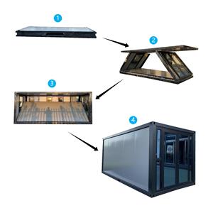 Z loại có thể gập lại container nhà đúc sẵn container nhỏ nhà Casa prefabricadas 100 mét vuông văn phòng container nhà - Product Image 3