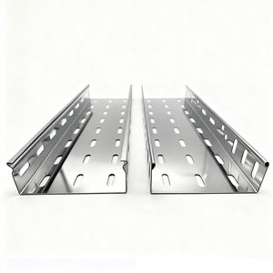 Bandeja de Cables Perforada Personalizada, Canalización de Cables Galvanizada por Inmersión en Caliente, Lista de Precios de Fábrica - Product Image 1
