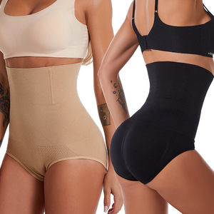 Body sin costuras para mujer, Tanga adelgazante, bragas moldeadoras de <span class=keywords><strong>cuerpo</strong></span>, cintura alta, Control de barriga, bragas levantadoras de glúteos, ropa moldeadora, Tanga - Product Image 3