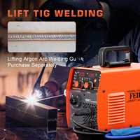 FEIFANKE 145A 110V Nouvelle machine à souder multi-processus 4-en-1 MIG/flux core/MMA Stick/Lift TIG IP21S en alliage d'aluminium IGBT