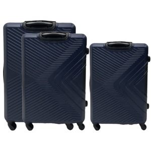 Hot <strong>Sale</strong> Export AE UAE ABS 20 24 28 3pcs Trolley 4-Wheel Spinner Men's Travel <strong>Suitcase</strong> Set with Polyester Lining - Product Image 4