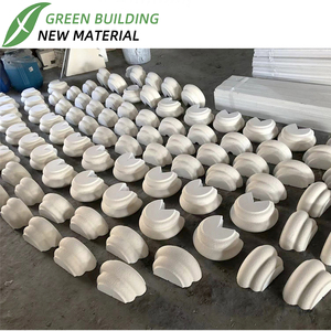 Casa de lujo Molduras Columnas Columna decorativa Pilar romano EPS Columna cuadrada Fuente Venta de producción de fabricantes - Product Image 3