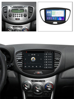 Prelingcar para Hyundai i10 2007-2013 Android 12 Monitor de coche de 8 + 256g carplay DSP RDS GPS construido en 2din radio reproductor de dvd 5,1 HIFI
