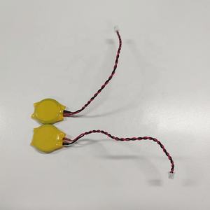 LIR 2016 <span class=keywords><strong>3</strong></span>.7V 16mAh充電式リチウムイオンリチウムボタン電池コネクタワイヤケーブル付き - Product Image 2