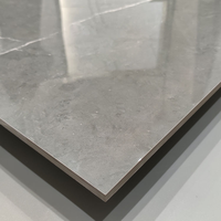Carreaux de marbre à prix d'usine 600*600MM, carreaux de sol en porcelaine gris et blanc mat émaillé pour intérieur, anti-salissure, faible absorption d'eau