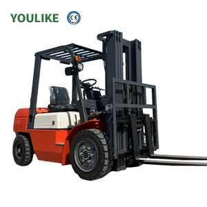 รถยกดีเซลขับเคลื่อน 4 ล้อ แบบถ่วงน้ำหนัก สำหรับงานหนักในคลังสินค้า - Product Image 1