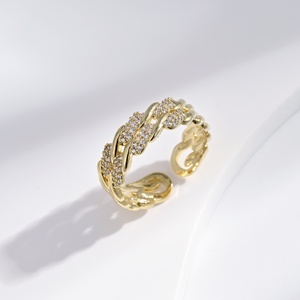 Anillo de plata 925 con piedras de colores para niñas, chapado en oro de 18k, estilo minimalista, color rosa, para verano, con circonita y aguamarina, precio de fábrica. - Product Image 5