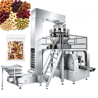 Machine d'emballage entièrement automatique multifonctionnelle pour sachets préformés à fermeture éclair, pour viande séchée, bœuf séché, nourriture pour chiens
