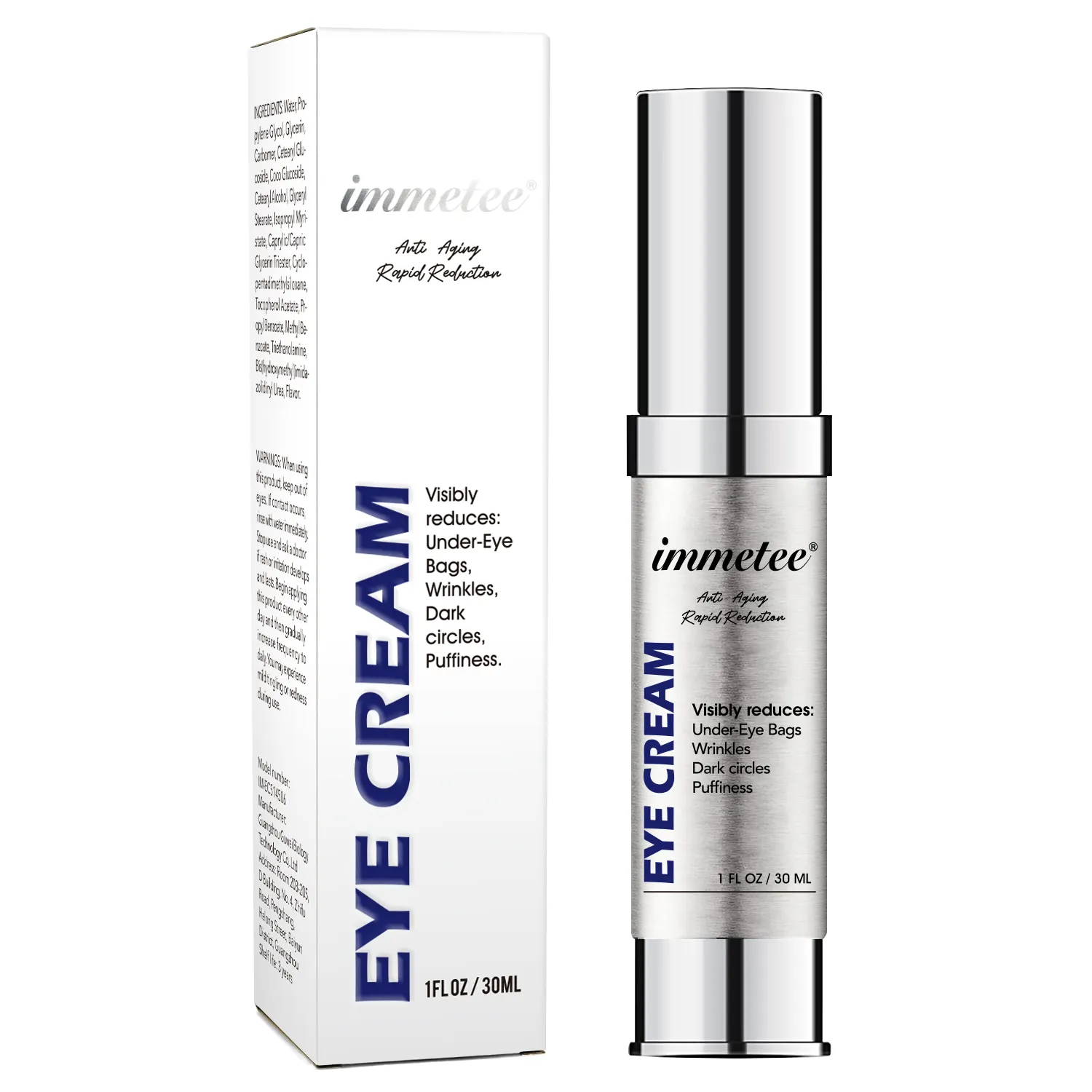 High Quality Eye Care Anti Eye Bags Serum Anti Wrinkle Eye Cream for Dark Circles and Puffiness Remove