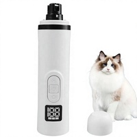 Elektrischer Haustier-Nagelschleifer Wiederaufladbarer Hunde-Nagelfeiler Katzen-Nagelschneider Sicherer Indoor-Nagelknipser für Golden Retriever