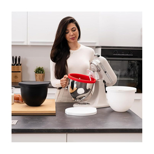 Revestimiento de Silicona para Batidora <span class=keywords><strong>KitchenAid</strong></span>, 3.5-7 Cuartos, Recipiente de Repuesto para Batidora de Cabeza Inclinable, Resistente a Altas Temperaturas - Product Image 2