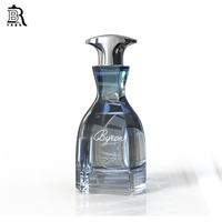 Botol Parfum Kaca Kosong Desain Baru Khusus 50ml 100ml, Botol Parfum Mewah dengan Semprotan, Kemasan Botol Parfum