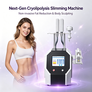 Máquina <span class=keywords><strong>de</strong></span> Adelgazamiento Criogénico EMS a <span class=keywords><strong>Precio</strong></span> <span class=keywords><strong>de</strong></span> Fábrica con Almohadillas Criogénicas EMS y Manijas 40K para Pérdida <span class=keywords><strong>de</strong></span> Peso Corporal - Product Image 1