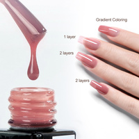 VENALISA En Caoutchouc uv gel 14 couleurs transparent nude vernis gel 15ml soak off meilleure qualité naturel UV & LED gel