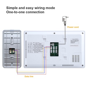 Glomarket Tuya 7inch Waterproof 1080P Video Door Phone Electric Lock Access Control <b>System</b> 2 Door Stations Battery Powered - Product Image 6