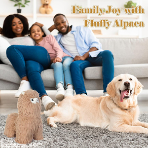 Peluche di Alpaca Personalizzato di Alta Qualità 11,5 Pollici, Super Morbido e Coccoloso, Perfetto per Regali ai Bambini, Gioco e Nanna - Product Image 4