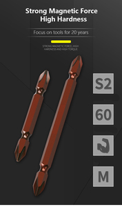 Bán <span class=keywords><strong>Hot</strong></span> Chống Ăn Mòn Tuốc Nơ Vít Công Cụ Đôi End Head Từ Vít Điều Khiển Khoan Tuốc Nơ Vít Bit Thiết Lập - Product Image 5