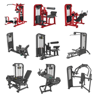 Équipement de musculation professionnel de haute qualité pour salle de sport, extension dorsale et entraîneur abdominal