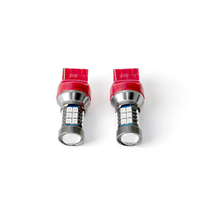 Nouvelles ampoules LED RCJ T15 3030 Canbus 27SMD 3W 600LM 12V 50000 heures de fonctionnement certifiées CE ROHS pour feux de recul et clignotants de voiture, ajustement universel
