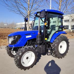 Tracteurs agricoles à roues, mini-ferme, 70 CV, 80 CV, moteur EPA, 4x4, petit tracteur à prix réduit - Product Image 1