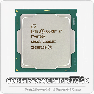En stock Neuf/Occasion pour processeur de bureau Core I7 9700K 8 cœurs 4,2 GHz Socket LGA 1151 Cache L2 3 Mo Technologie de virtualisation - Product Image 2