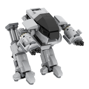 NOUVEAU Modèle de chapeau RoboCop ED209 Ensembles de construction en plastique pour enfants Briques de construction Jouets de puzzle - Product Image 1
