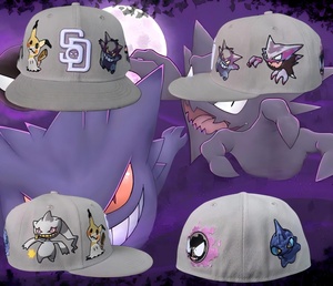 Nouvelles casquettes ajustées originales d'anime, brodées, style Hip Hop, avec motifs Flèche de Cupidon, Ange, Lapin bébé, dessin animé, à visière plate et fermées - Product Image 2