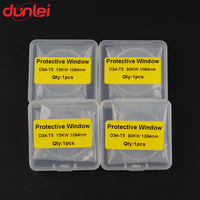 Lentille de protection pour laser à fibre 34x5mm 8kw 15kw 20kw 30kw, lentilles de protection pour têtes de découpe Raytools Precitec WSX BOCI